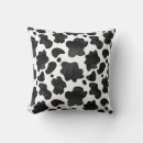 Search for cow print cushions Black and white