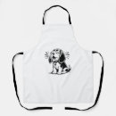 Search for adorable puppy aprons Wolf