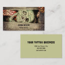 Search for creepy business cards Skull