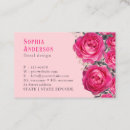 Search for bouquet business cards Red roses