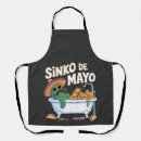 Search for funny cactus aprons Cinco de mayo
