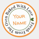 Search for fresh baked stickers Made with love