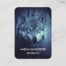 Search for wolf business cards Wild animal