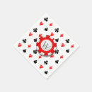 Search for playing cards napkins Blackjack