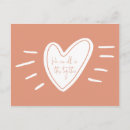 Search for heart postcards Thinking of you