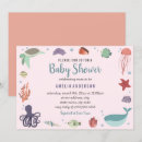 Search for sea creature baby shower invitations Ocean