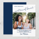 Search for navy blue bridesmaid cards Calligraphy