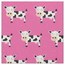 Search for pink cow fabric Farm