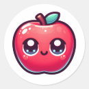 Search for kawaii apple stickers Happy