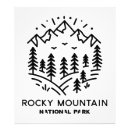 Search for vintage rocky mountains posters Hiking