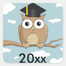 Search for owl graduation stickers Graduate