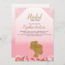 Search for african american bridal shower invitations Black bride