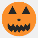 Search for pumpkin face stickers Funny