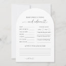 Search for black and white baby shower invitations Modern minimalist