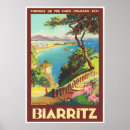 Search for biarritz posters Vintage