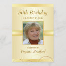 Search for classic formal 50th birthday invitations Elegant