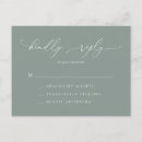 Search for kindly reply invitations Sage green