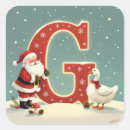 Search for monogram snowflake stickers Initial