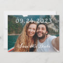 Search for emerald wedding save the dates Botanical