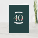 Search for 40th anniversary cards Floral