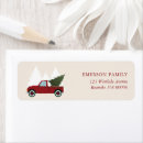 Search for truck return address labels Christmas tree