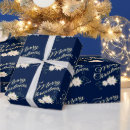 Search for dark blue christmas wrapping paper Elegant