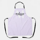 Search for light purple aprons Modern