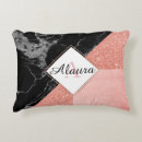 Search for marble rose gold and black cushions Pattern