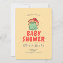 Search for frog baby shower invitations Mushroom