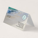 Search for beach scene business cards Travel agency