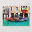Search for gondoliers postcards Italy