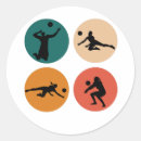 Search for for volleyball players stickers Beach volleyball player