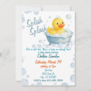 Search for bathtub invitations Watercolor