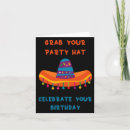 Search for cinco de mayo birthday cards Sombrero