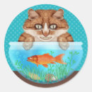 Search for fish bowl stickers Funny