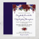 Search for marsala and navy wedding invitations Rustic
