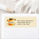 Search for honey jar return address labels Bees