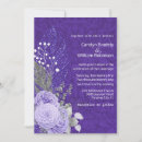 Search for lavender rose wedding invitations Silver