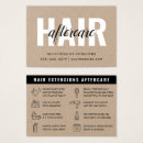 Search for hair display cards Simple