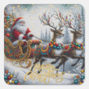 Search for vintage reindeer stickers Sleigh
