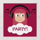 Search for headphone invitations Music