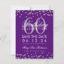 Search for 60th save the dates Glitter