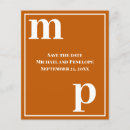 Search for orange color invitations Minimalist