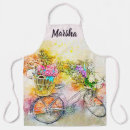 Search for bicycle aprons Flowers