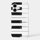 Search for piano teacher iphone cases Black and white