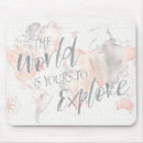 Search for world map mousepads Grey
