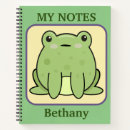 Search for frog notebooks kawaii