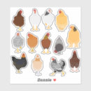 Search for chicken drawing stickers Cartoon