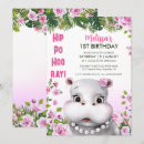 Search for pearl birthday invitations Pink