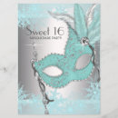 Search for snowflake sweet 16 invitations Wonderland